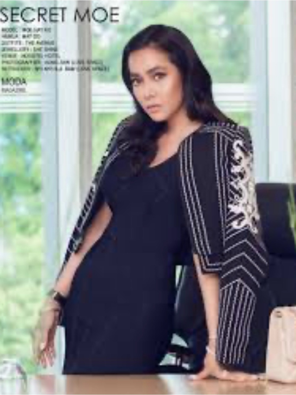 BCBGMaxAzria Aidan Embroidered Jacket